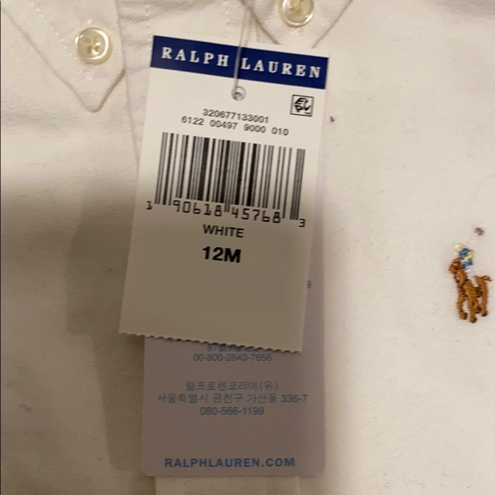 Baby Ralph Lauren top - Picture 2 of 3